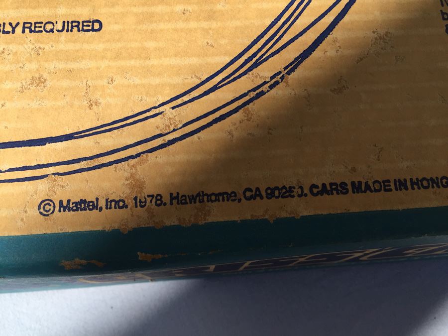 HOT WHEELS Criss Cross Crash Set New In Box Mattel 1978 [Photo 11]