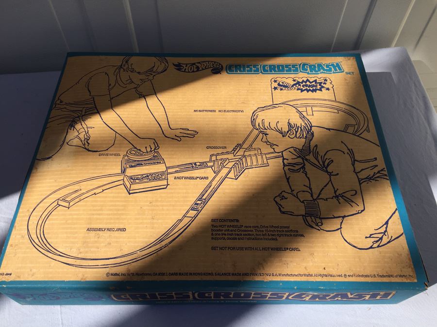 HOT WHEELS Criss Cross Crash Set New In Box Mattel 1978 [Photo 3]