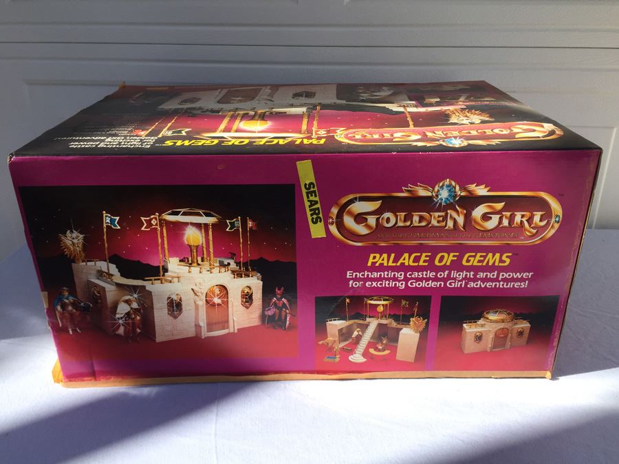 Golden Girls Palace Of Gems Enchanting Castle Playset New In Box 1984 Lewis Galoob Toys Rare [Photo 3]