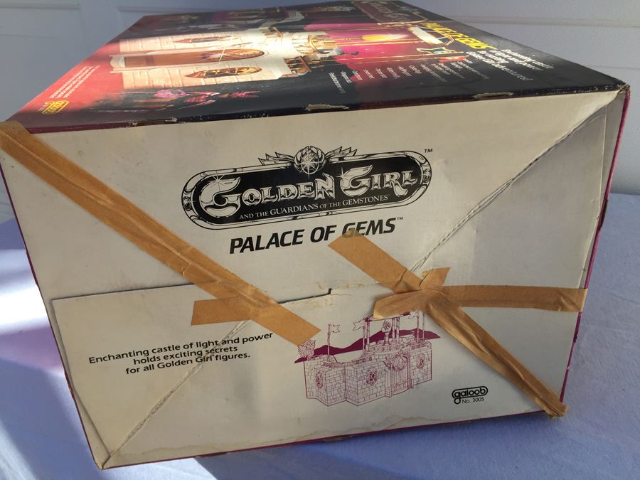 Golden Girls Palace Of Gems Enchanting Castle Playset New In Box 1984 Lewis Galoob Toys Rare [Photo 8]