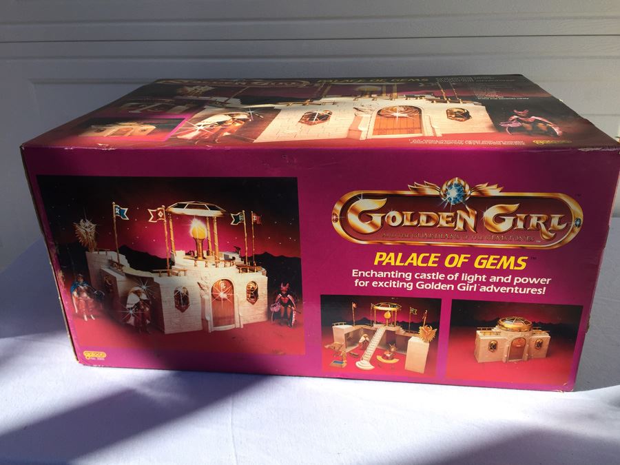 Golden Girls Palace Of Gems Enchanting Castle Playset New In Box 1984 Lewis Galoob Toys Rare [Photo 7]