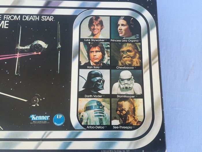 Pair Of STAR WARS Escape From Death Star Board Games Kenner 1977 One Game Is Unpunched [Photo 36]