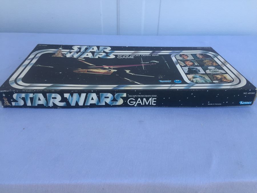 Pair Of STAR WARS Escape From Death Star Board Games Kenner 1977 One Game Is Unpunched [Photo 40]