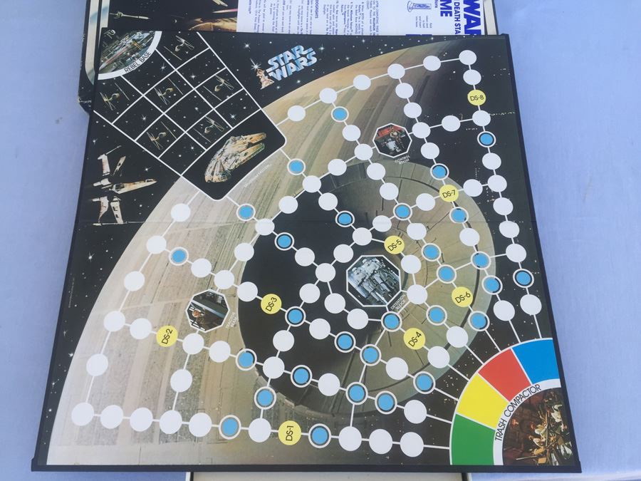 Pair Of STAR WARS Escape From Death Star Board Games Kenner 1977 One Game Is Unpunched [Photo 43]