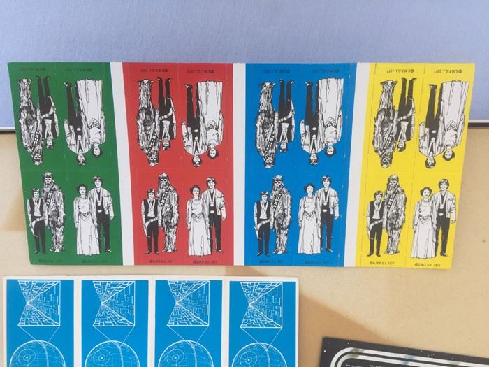 Pair Of STAR WARS Escape From Death Star Board Games Kenner 1977 One Game Is Unpunched [Photo 33]