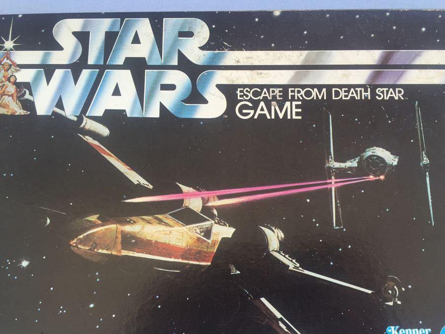 Pair Of STAR WARS Escape From Death Star Board Games Kenner 1977 One Game Is Unpunched [Photo 6]