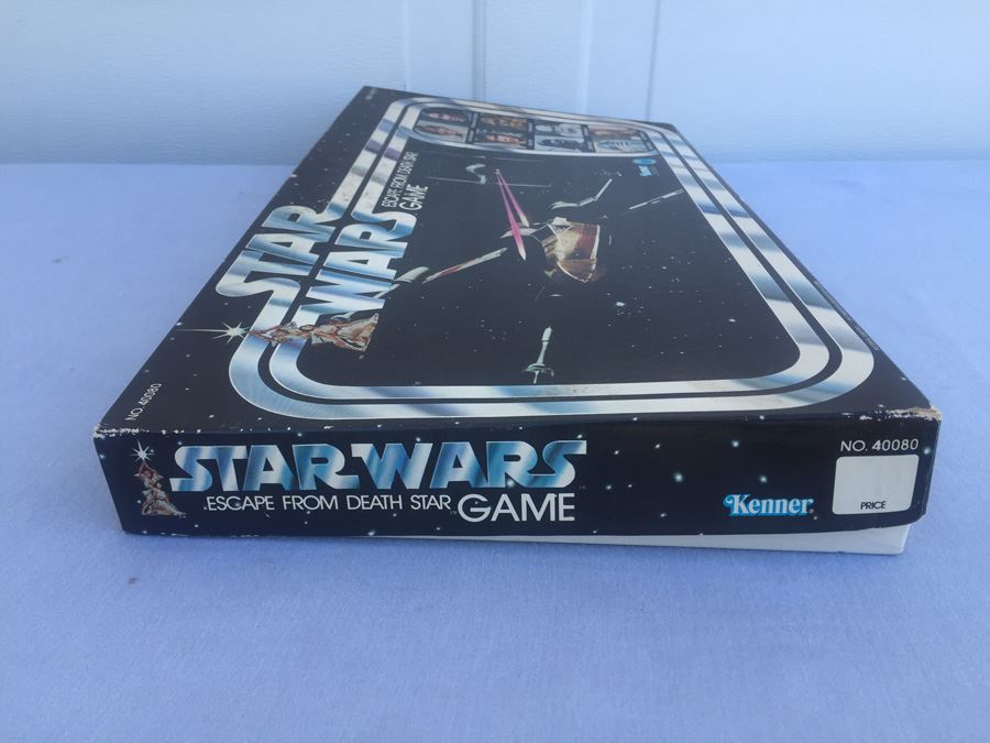 Pair Of STAR WARS Escape From Death Star Board Games Kenner 1977 One Game Is Unpunched [Photo 11]