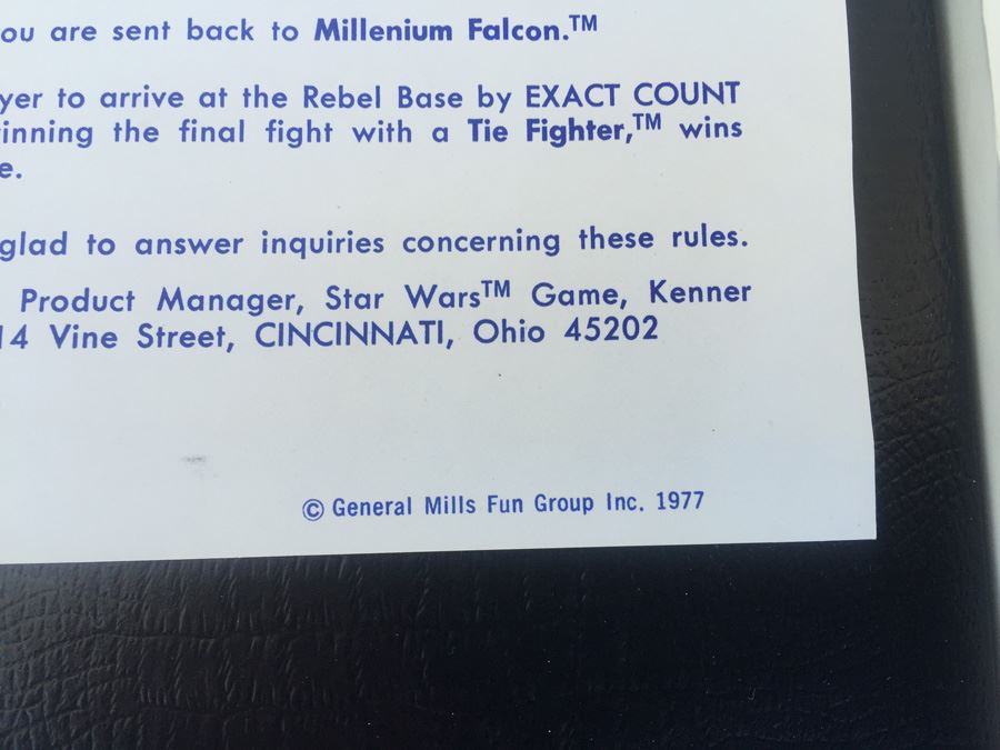 Pair Of STAR WARS Escape From Death Star Board Games Kenner 1977 One Game Is Unpunched [Photo 42]