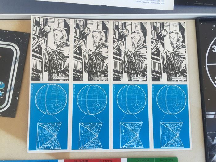 Pair Of STAR WARS Escape From Death Star Board Games Kenner 1977 One Game Is Unpunched [Photo 31]