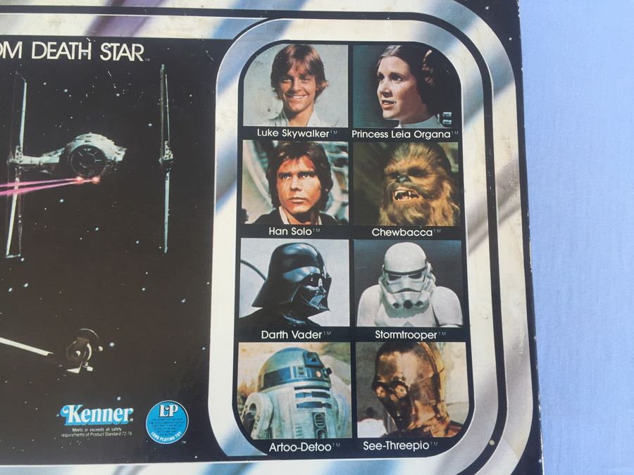 Pair Of STAR WARS Escape From Death Star Board Games Kenner 1977 One Game Is Unpunched [Photo 5]