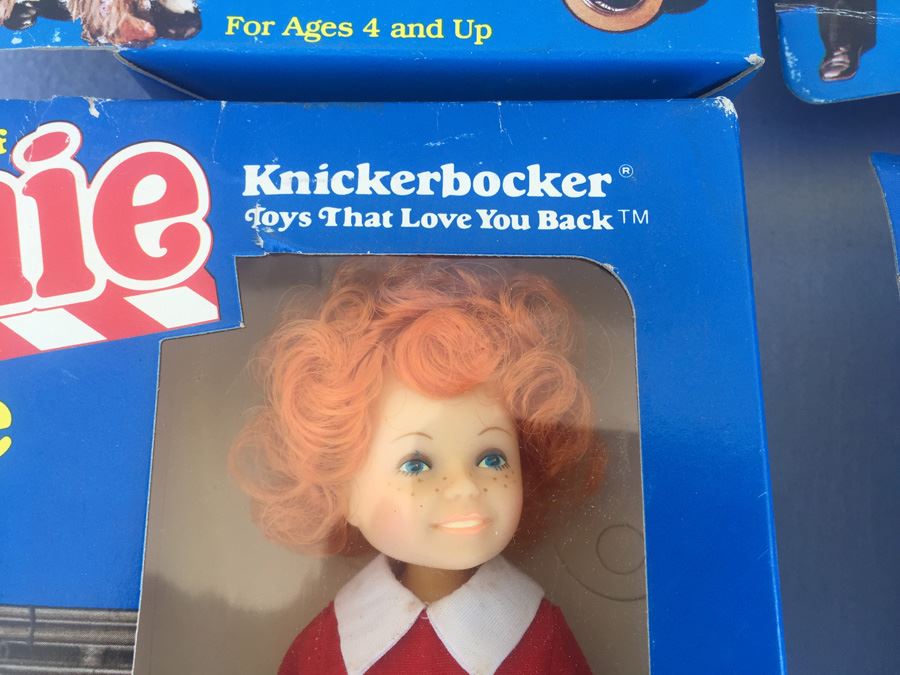 (5) Annie Action Figure Dolls New In Box Knickerbocker Toys 1982 [Photo 4]