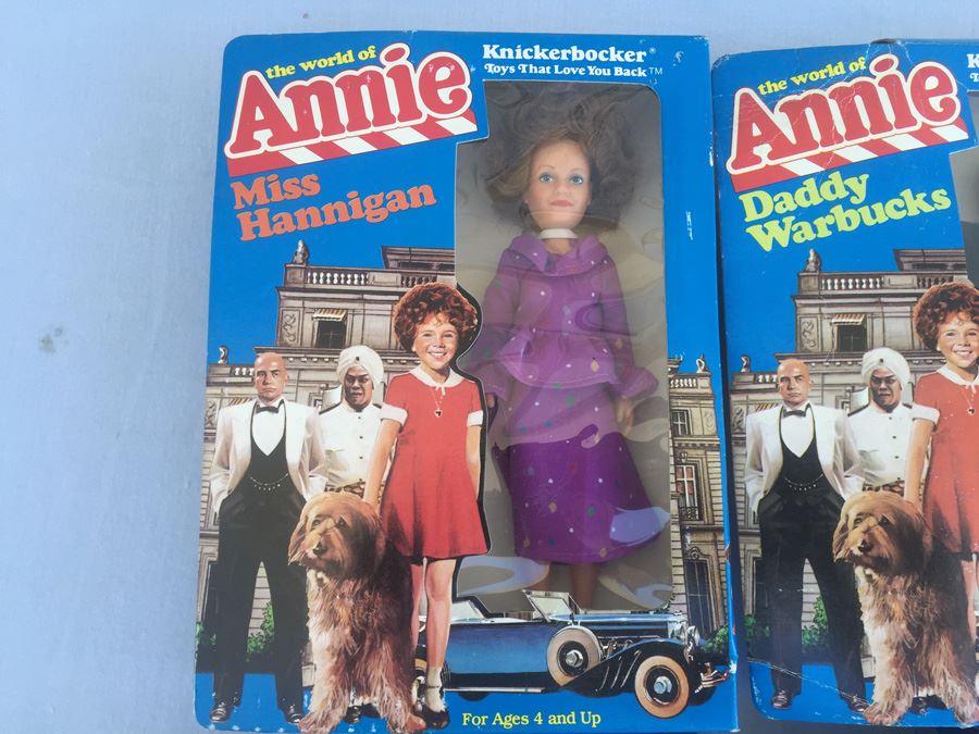 (5) Annie Action Figure Dolls New In Box Knickerbocker Toys 1982 [Photo 5]
