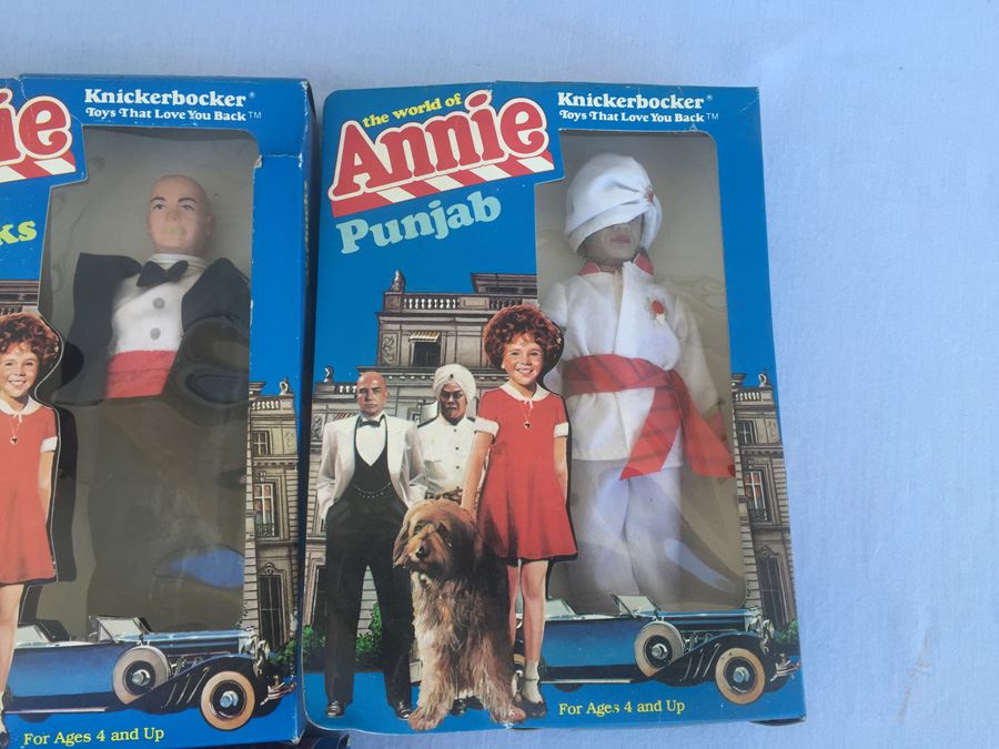 (5) Annie Action Figure Dolls New In Box Knickerbocker Toys 1982 [Photo 9]
