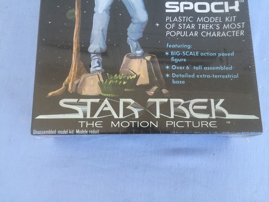 STAR TREK Mr. Spock Plastic Model Kit Sealed New In Box AMT 1979 [Photo 7]