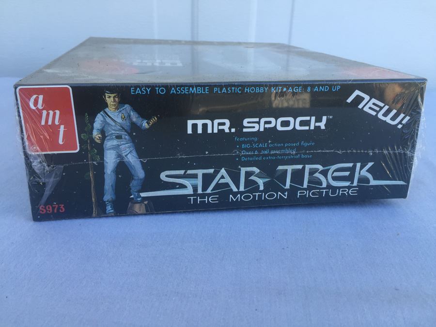 STAR TREK Mr. Spock Plastic Model Kit Sealed New In Box AMT 1979 [Photo 13]