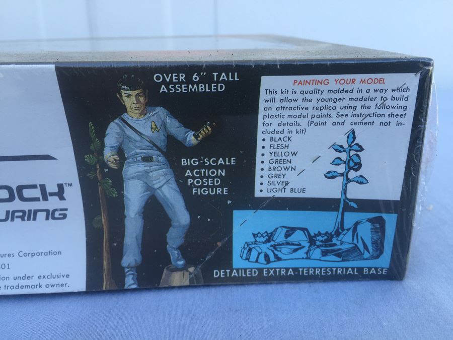 STAR TREK Mr. Spock Plastic Model Kit Sealed New In Box AMT 1979 [Photo 12]