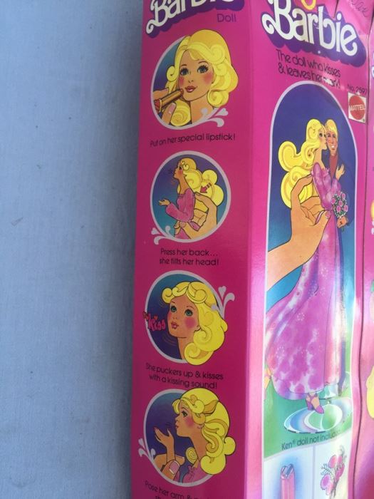 Kissing Barbie New In Box (Box Has Some Damage) Mattel 1978 [Photo 11]