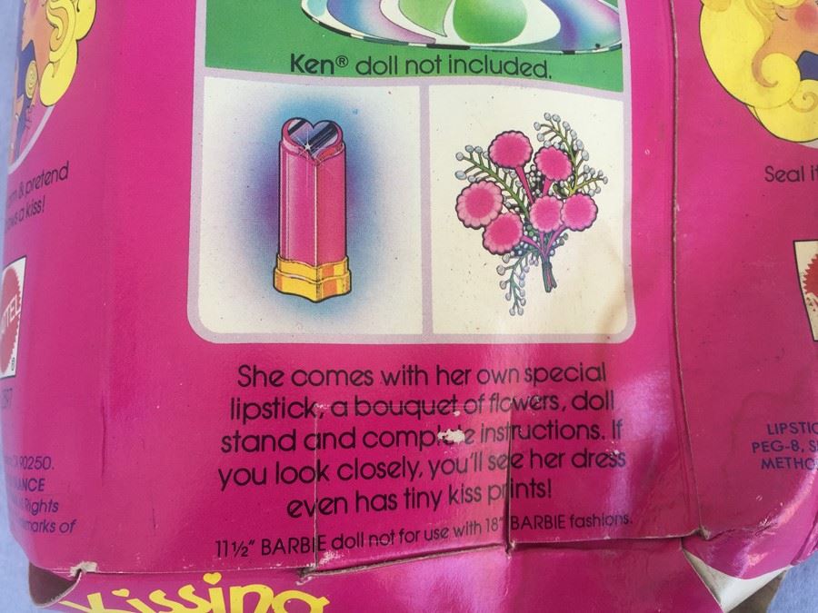 Kissing Barbie New In Box (Box Has Some Damage) Mattel 1978 [Photo 14]