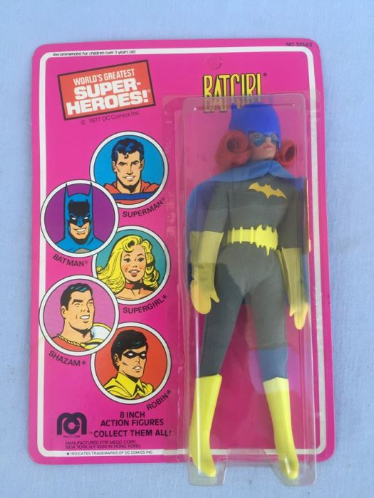 Batgirl 8 Inch Action Figure New On Card Mego 1977