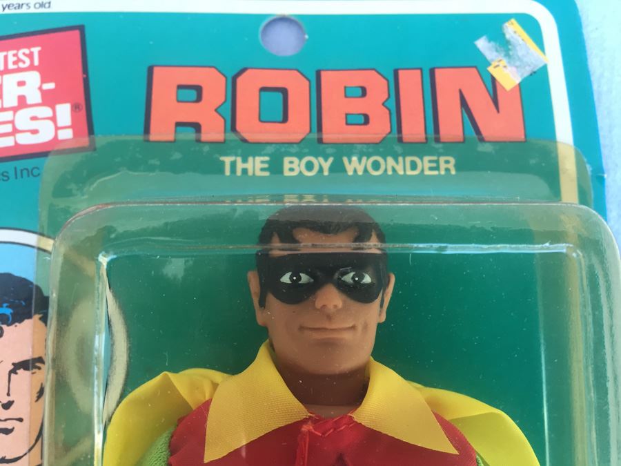 Robin 8 Inch Action Figure Mego New On Card 1977 [Photo 2]