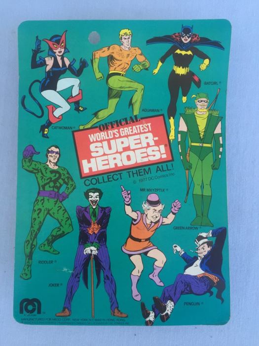 Robin 8 Inch Action Figure Mego New On Card 1977 [Photo 3]