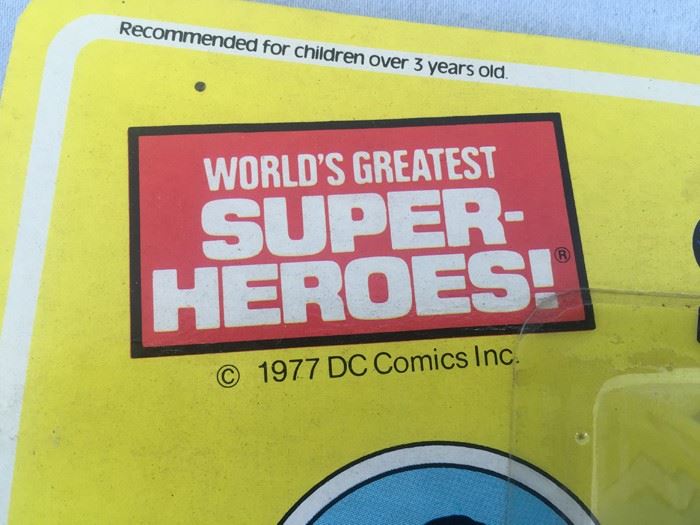 Superman 8 Inch Action Figure Mego New On Card 1977 [Photo 5]