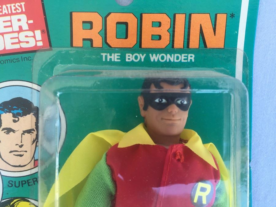 Robin 8 Inch Action Figure Mego New On Card 1977 [Photo 2]