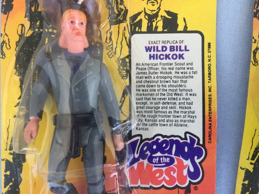 Legends Of The West Action Figures New On Card Empire Toys 1978 [Photo 3]