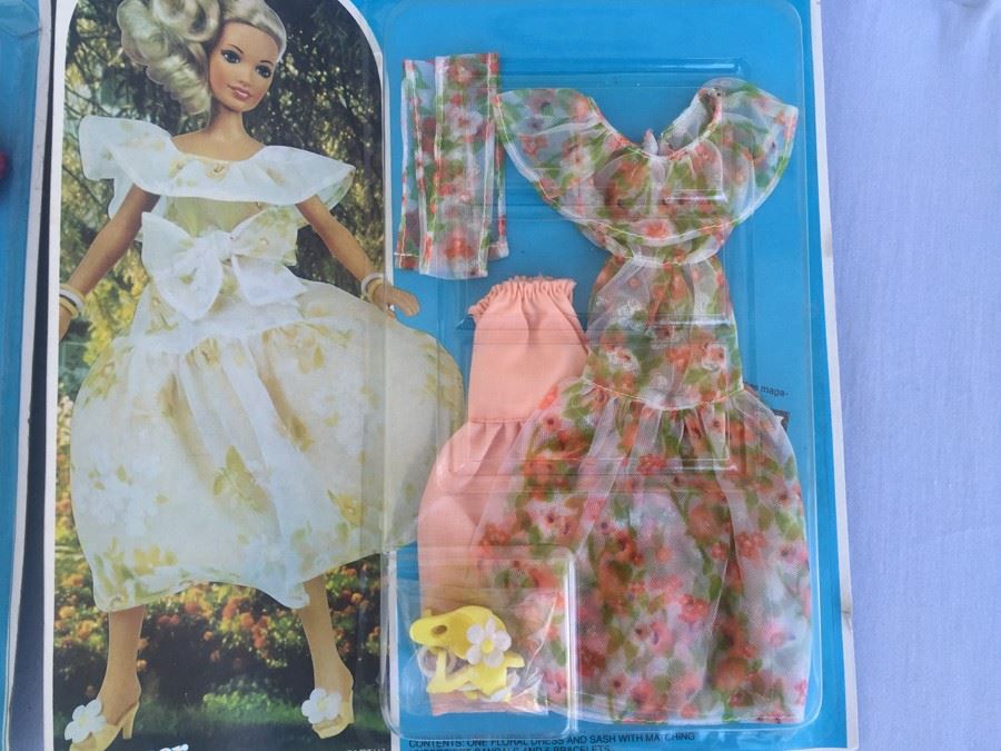 (2) Darci Covergirl Lifestyle Fashions Doll Clothes New On Card Kenner Suit Yourself And Garden Party 1979 [Photo 8]
