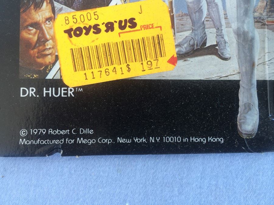 BUCK ROGERS Dr. Huer Action Figure Mego New On Card 1979 [Photo 6]