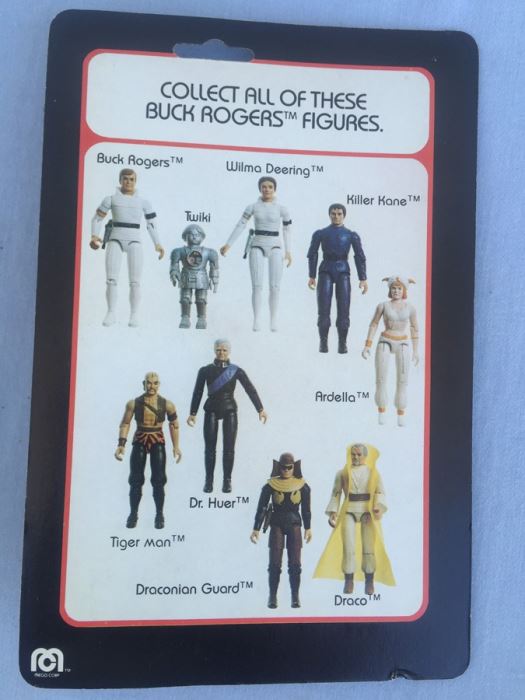 BUCK ROGERS Dr. Huer Action Figure Mego New On Card 1979 [Photo 3]