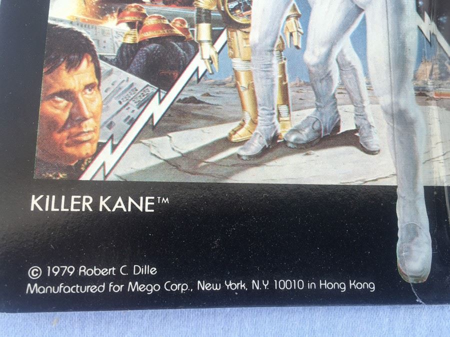 BUCK ROGERS Killer Kane Action Figure Mego New On Card 1979 [Photo 6]