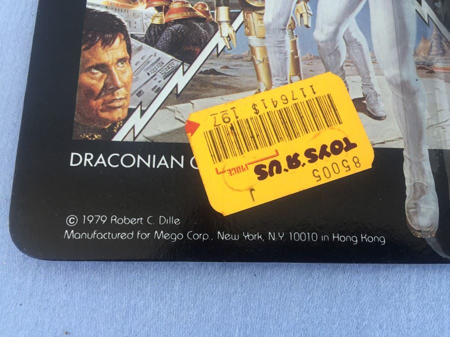 BUCK ROGERS Draconian Guard Action Figure Mego New On Card 1979 [Photo 6]