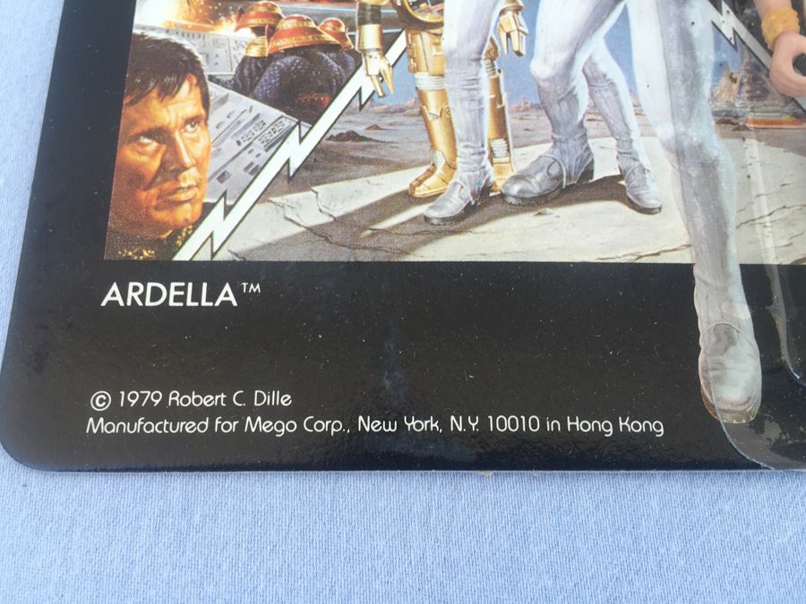 BUCK ROGERS Ardella Action Figure Mego New On Card 1979 [Photo 6]