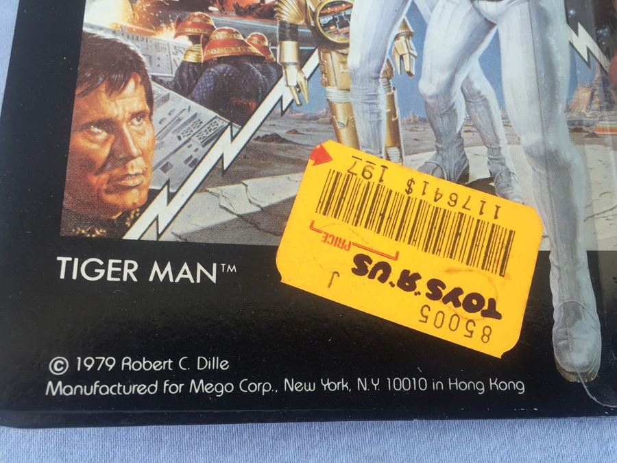 BUCK ROGERS Tiger Man Action Figure Mego New On Card 1979 [Photo 6]