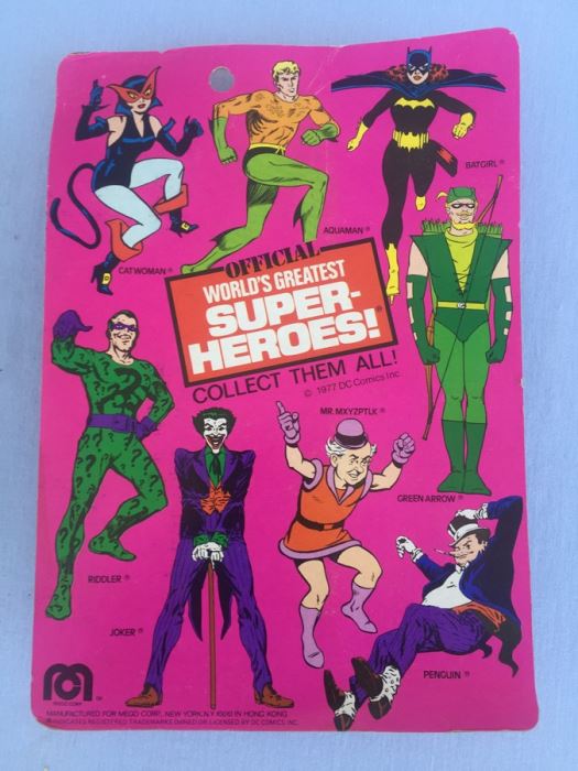 Batman 8 Inch Action Figure Mego New On Card 1977 [Photo 9]