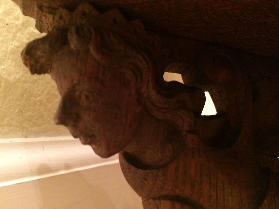3-Tier Wall Mounted Hand-Carved Shelf [Photo 14]