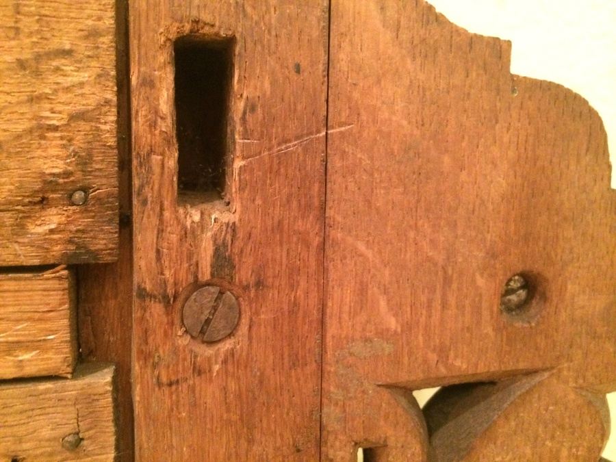 3-Tier Wall Mounted Hand-Carved Shelf [Photo 23]