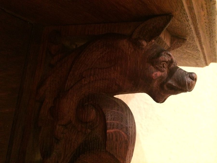 3-Tier Wall Mounted Hand-Carved Shelf [Photo 17]