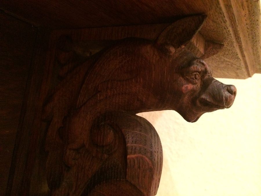 3-Tier Wall Mounted Hand-Carved Shelf [Photo 16]