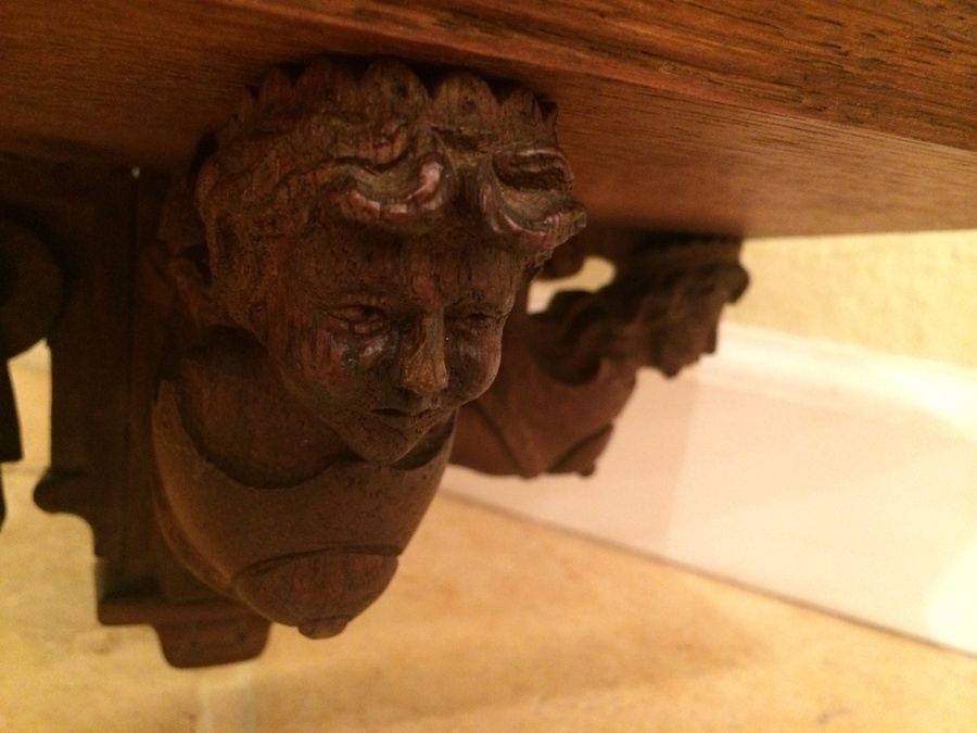 3-Tier Wall Mounted Hand-Carved Shelf [Photo 15]