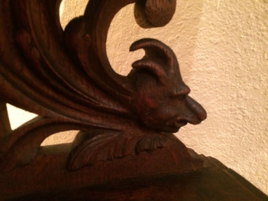 3-Tier Wall Mounted Hand-Carved Shelf [Photo 20]