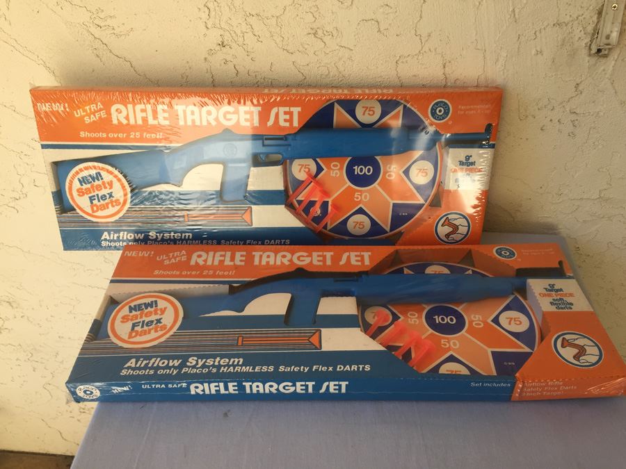 Pair Of Rifle Target Sets Placo Toys Sealed New In Box