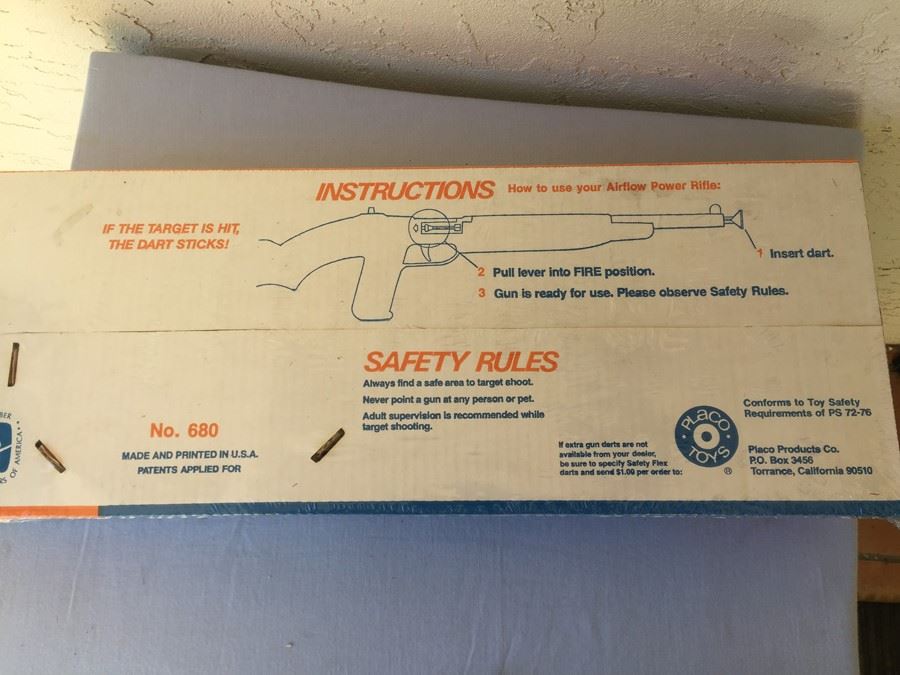 Pair Of Rifle Target Sets Placo Toys Sealed New In Box [Photo 5]