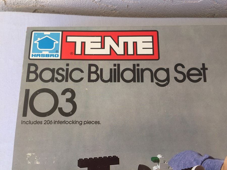 TENTE Basic Building Set 103 Hasbro Lego New In Box 1978 [Photo 4]