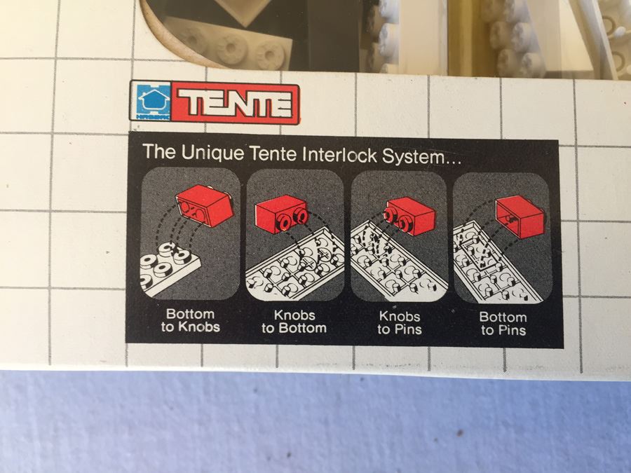 TENTE Basic Building Set 103 Hasbro Lego New In Box 1978 [Photo 8]