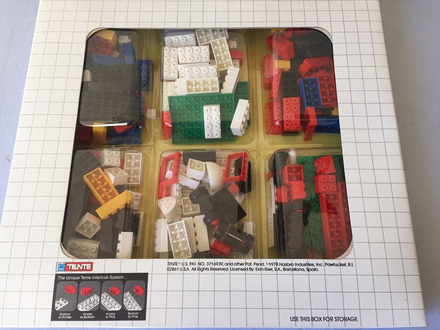 TENTE Basic Building Set 103 Hasbro Lego New In Box 1978 [Photo 3]