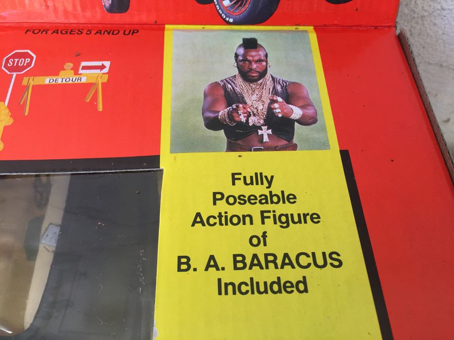 The A-Team Tactical Van Play Set Mr. T B. A. Baracus New In Box Galoob 1983 [Photo 3]