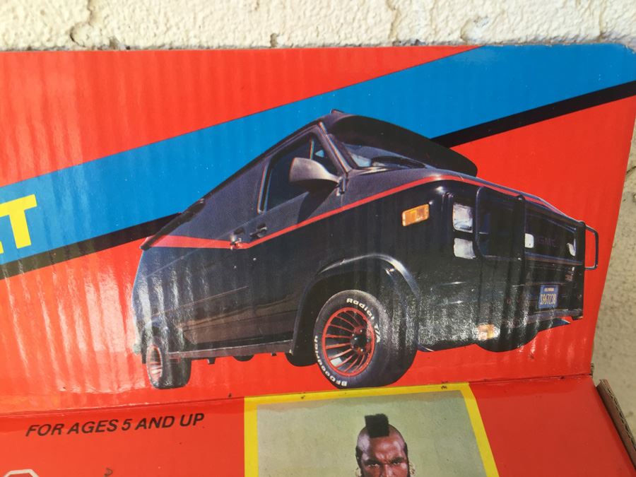 The A-Team Tactical Van Play Set Mr. T B. A. Baracus New In Box Galoob 1983 [Photo 7]