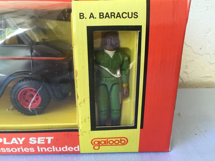 The A-Team Tactical Van Play Set Mr. T B. A. Baracus New In Box Galoob 1983 [Photo 2]
